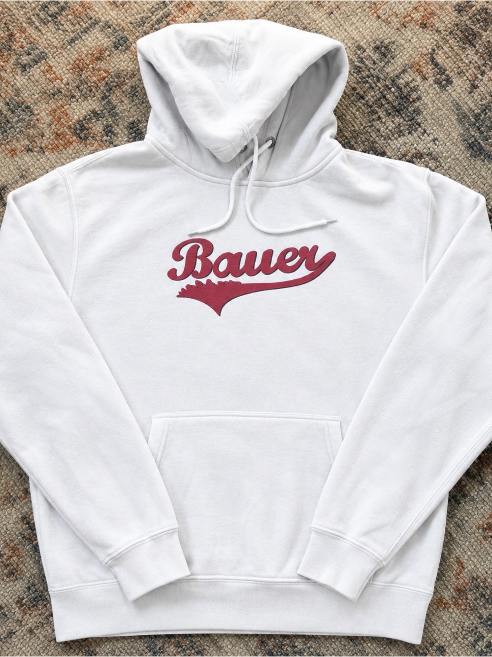 Baseball hoodie w/ Trevor “Bauer”- men’s size small